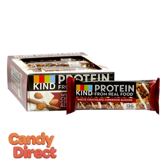 Kind White Chocolate Cinnamon Almond Protein 1.76oz Bar - 12ct