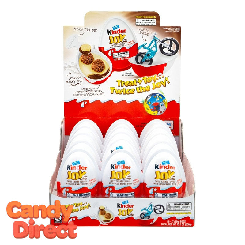 Kinder Joy Eggs with Toy Inside 15ct –