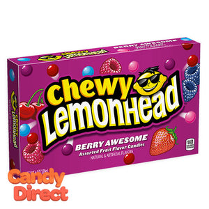 Lemonhead Chewy Berry Awesome Theater Box - 12ct