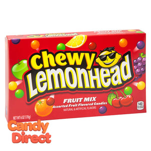 Lemonhead Chewy Fruit Mix 5oz Theater Box - 12ct