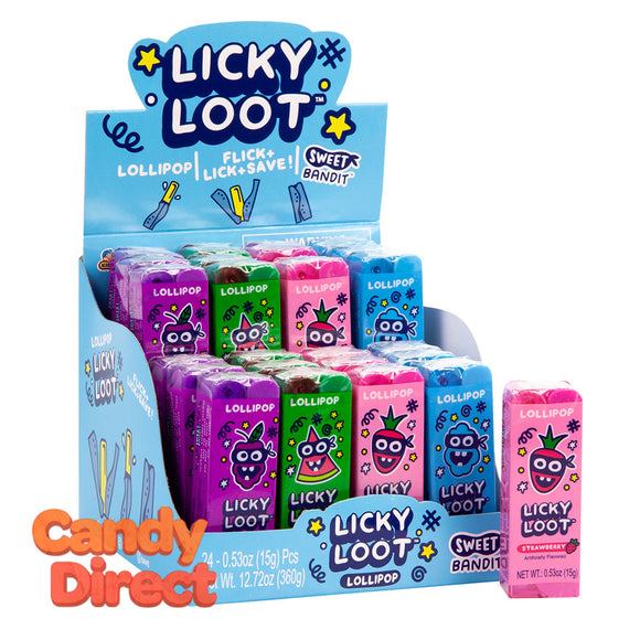 Lollipop Licky Loot 0.53oz - 24ct