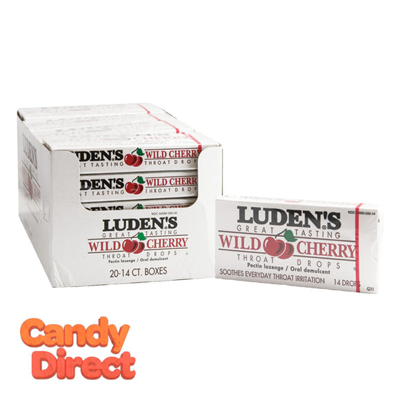 Luden's Cough Drops Cherry - 20ct