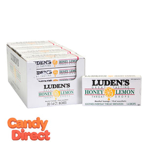 Luden's Cough Drops Honey Lemon - 20ct