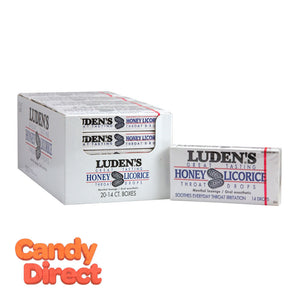 Luden's Cough Drops Honey Licorice - 20ct