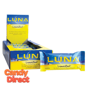 Luna Zest Lemon 1.69oz Bar - 15ct