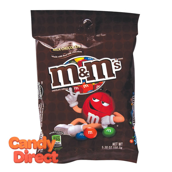 M&M's Peg Bags - 12ct Milk Chocolate –