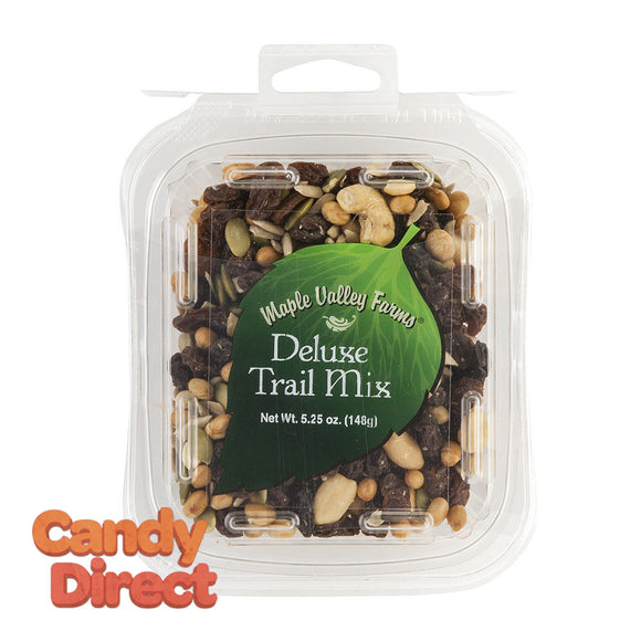 Maple Valley Farms Trail Mix Deluxe 5.25oz Peg Tub - 6ct