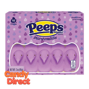 Lavender Peeps Marsmallow Chicks 10-pc - 36ct Boxes