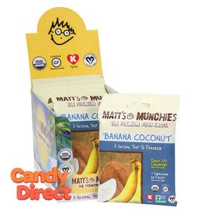 Matt's Banana Coconut Munchies 1oz - 12ct