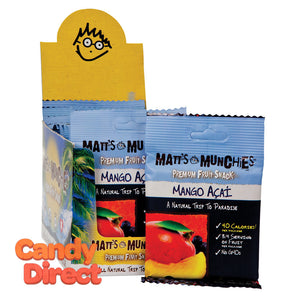 Matt's Mango Acai Munchies 1oz - 12ct