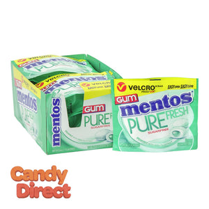 Mentos Gum Spearmint Velcro Pack Sugar Free 0.86oz - 10ct