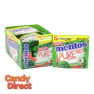 Mentos Gum Watermelon Velcro Pack Sugar Free 0.86oz - 10ct