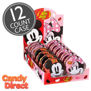 Mickey & Minnie Jelly Belly Jelly Bean Tins - 12ct