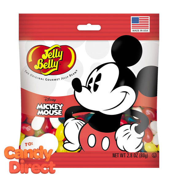 Mickey Mouse Jelly Belly Bags - 12ct