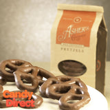 Milk Chocolate Covered Pretzels - 12ct Asher's Coffee Bags