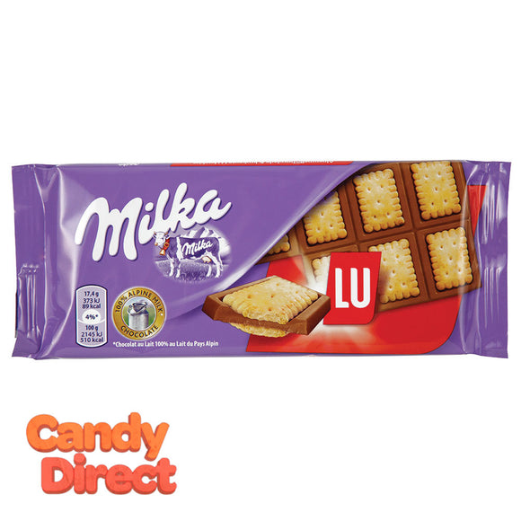Milka Bars Lu Cookies 3oz - 18ct