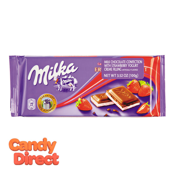 Milka Bars Strawberry 3.5oz - 22ct