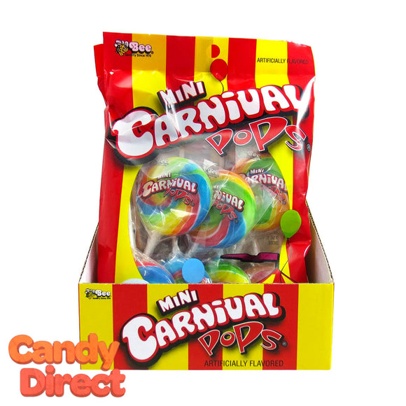 Mini Carnival Pops - 12ct Peg Bags