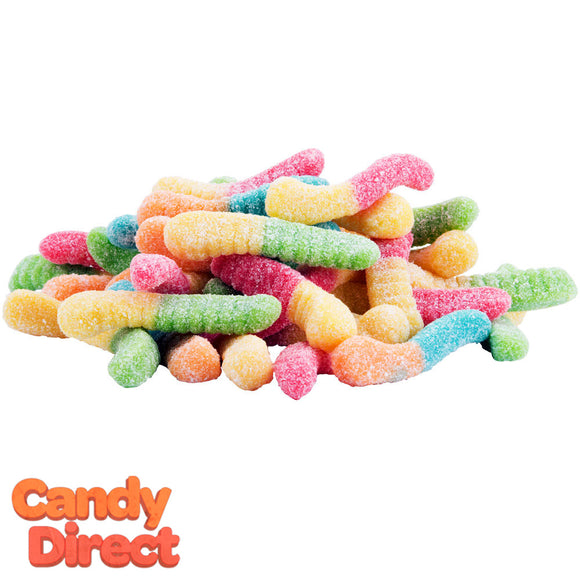 Mini Sour Gummy Worms - 5lb