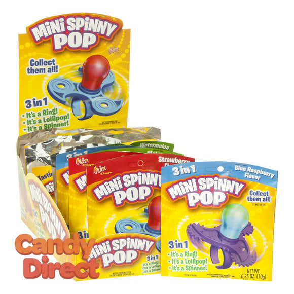 Mini Spinny Pops 0.35oz - 12ct