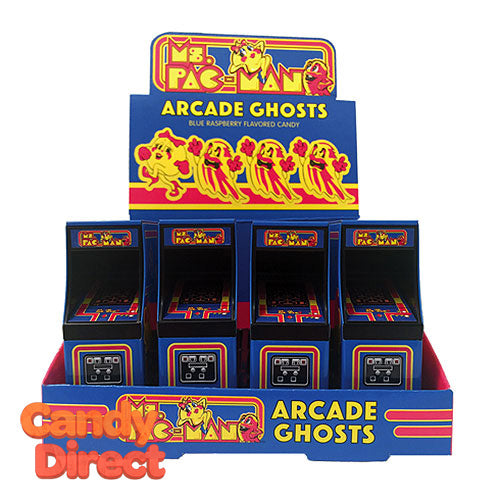 Ms Pac-Man Arcade Game Candy Boxes - 12ct