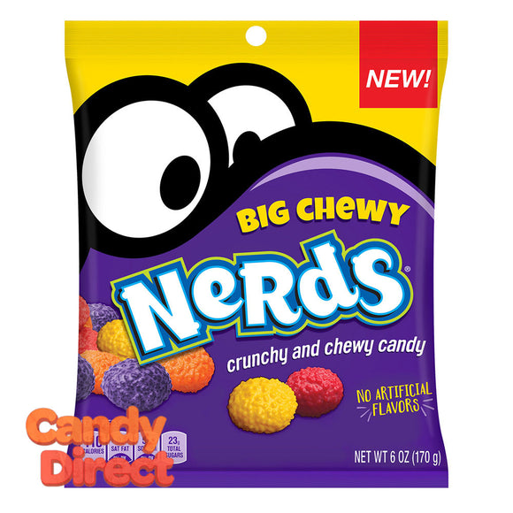 Nerds Chewy Big 6oz Peg Bag - 12ct