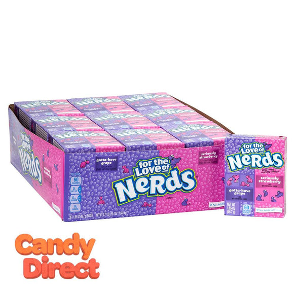 Grape & Strawberry Nerds Box Candy