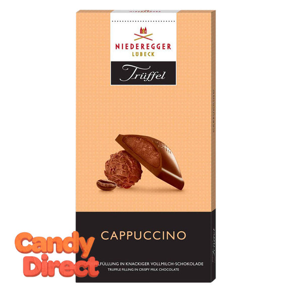 Niederegger Chocolate Cappuccino 3.5oz Truffle Bar - 10ct