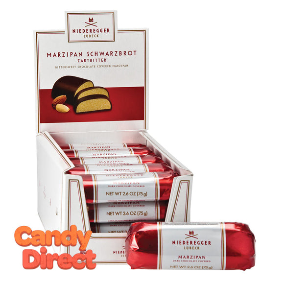 Niederegger Covered Marzipan Loaf Chocolate 2.6oz - 20ct