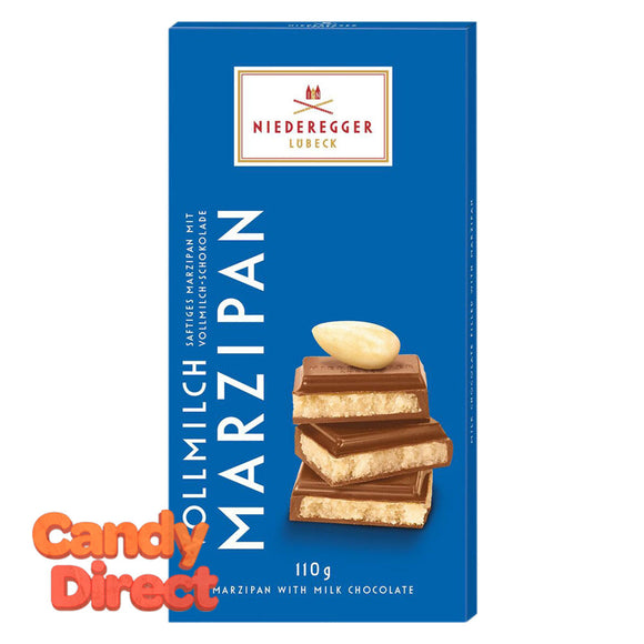 Niederegger Milk Chocolate Marzipan Classic 3.88oz Bar - 10ct