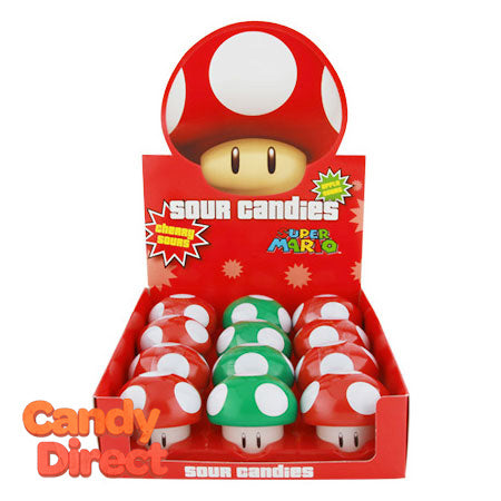 Nintendo Mushroom Sours Candy - 12ct