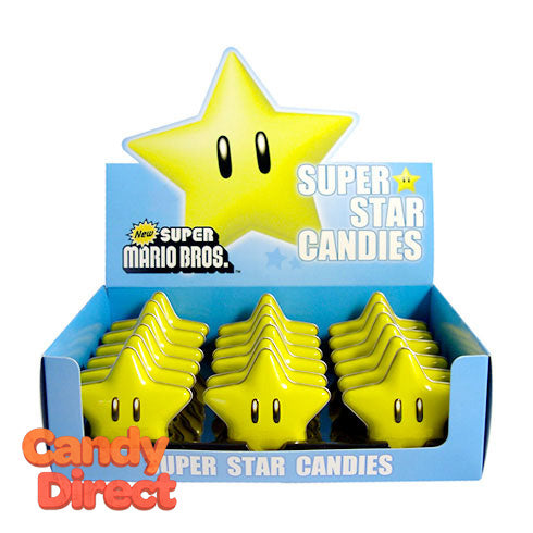 Nintendo Star Candy Tins - 18ct