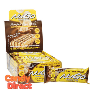 Nugo Chocolate Protein Bar Banana 1.76oz - 15ct