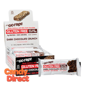 Nugo Dark Chocolate Crunch Bar Gluten Free 1.76oz - 12ct