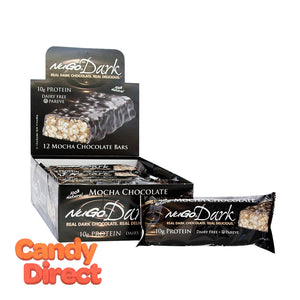 Nugo Mocha Protein Bar Dark Chocolate 1.76oz - 12ct