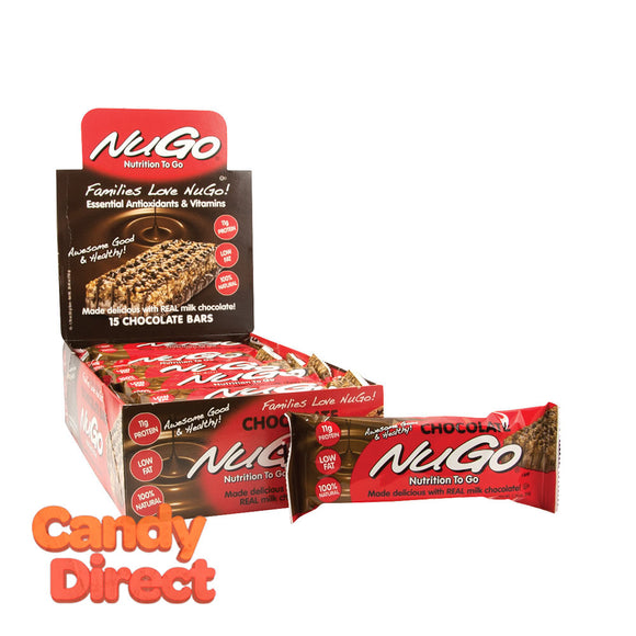 Nugo Protein Bar Chocolate 1.76oz - 15ct