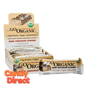 Nugo Protein Bar Organic Dark Chocolate Almond 1.76oz - 12ct