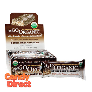 Nugo Protein Bar Organic Double Dark Chocolate 1.76oz - 12ct