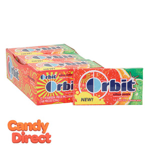 Orbit Citrus Remix Gum Sugar Free - 12ct