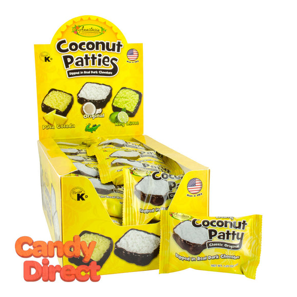 Original Coconut Anastasia Patties 1 Pc - 48ct