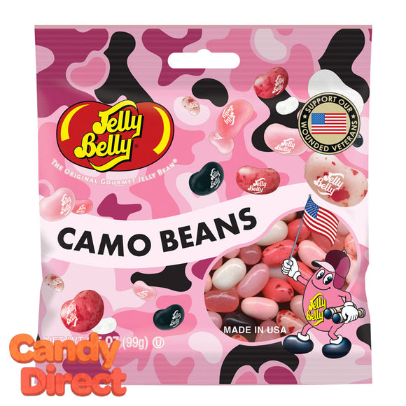 Pink Camo Jelly Beans Bags - 12ct