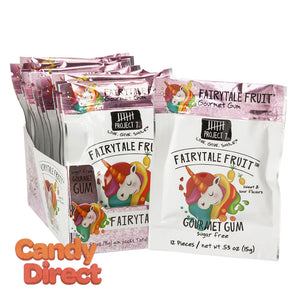 Project 7 Gum Fairytale Fruit 0.53oz - 12ct