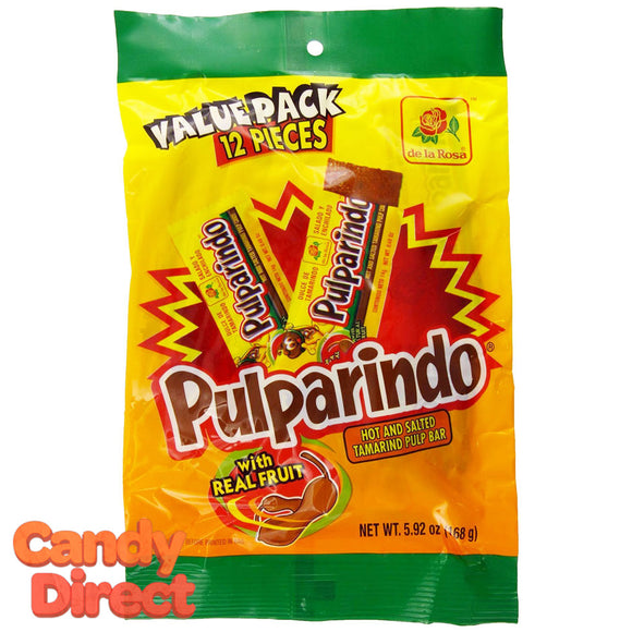 Pulparindo Tamarind Pulp Candy - 24ct Peg Bags