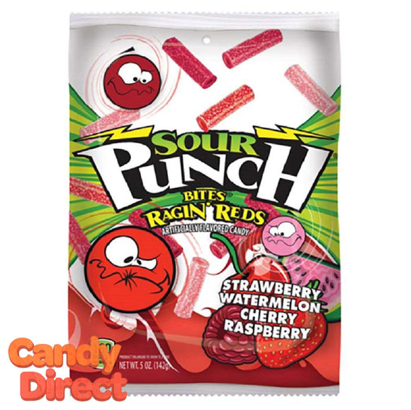 Ragin Red Sour Punch Bites - 12ct