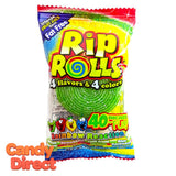 Rainbow Reaction Rip Rolls Candy - 24ct