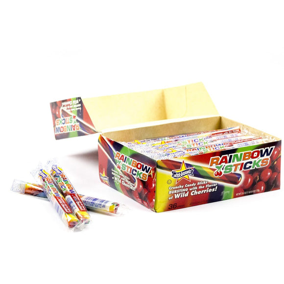 rainbow sticks candy