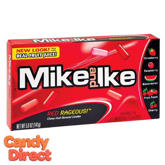Red Rageous Mike & Ike Theater Box - 12ct