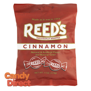 Reed's Cinnamon Candy 4oz Peg Bag - 12ct