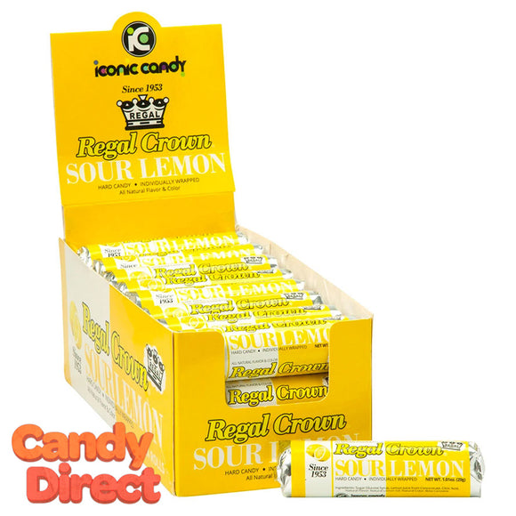 Regal Crown Sour Lemon Rolls - 24ct