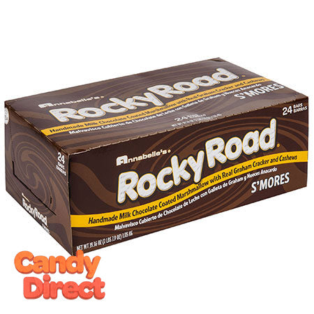 Rocky Road Smores Candy Bars - 24ct